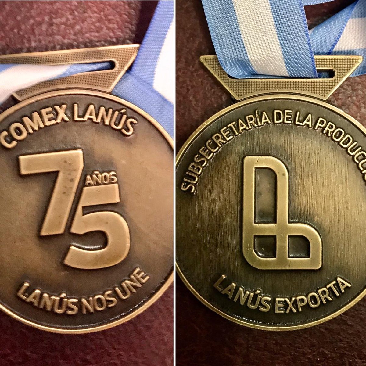 caasa_oficial's tweet photo. Recibimos de nuestro Municipio, medalla en reconocimiento a las PyMEs de Lanús.
@lanusmunicipio 
@valin_comex 
@TizadoJavier 
@SabrinaSolnicki 
#LanúsNosUne https://t.co/0qKJEmck6Y