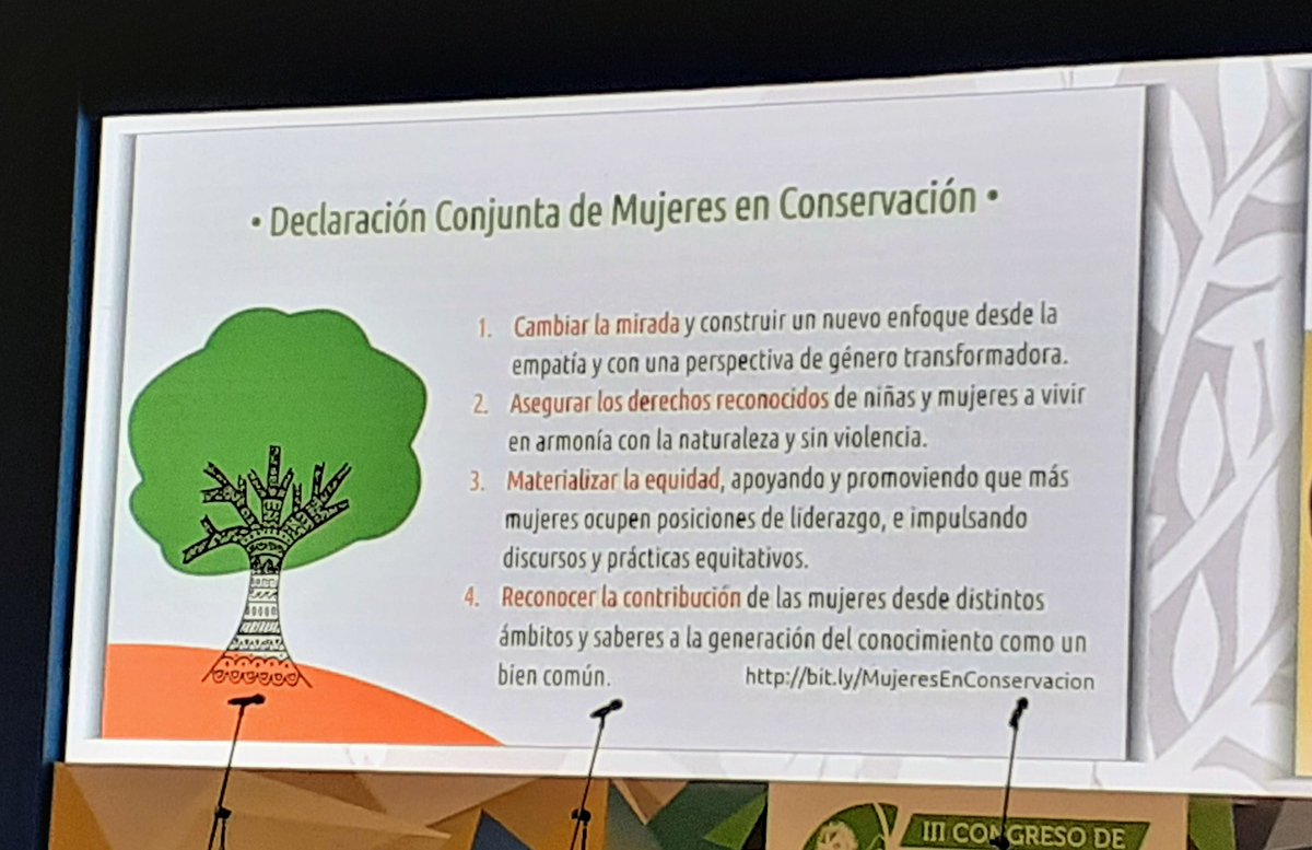 lizquirozb's tweet image. Cierre del #IIICAPLAC incluye la &quot;Declaración conjunta de Mujeres en Conservación&quot; que pide asegurar los derechos de niñas y mujeres a vivir en armonía con la naturaleza y sin violencia, así como reconocer su contribución a los saberes y a la gestión del conocimiento