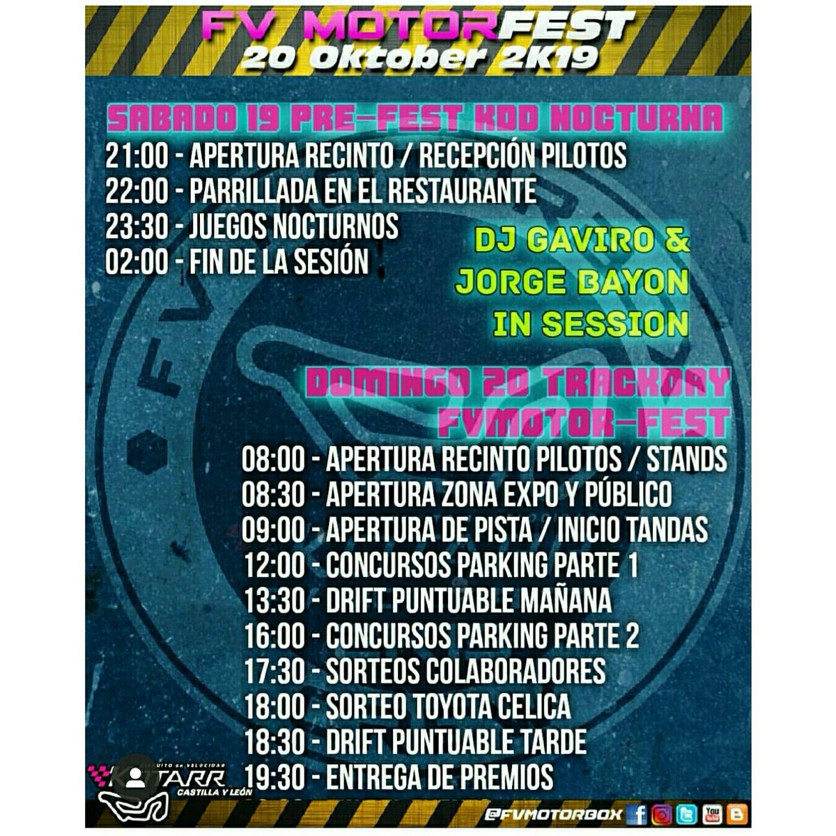 viveracing's tweet photo. Sábado 19 VII KDD de Valdeporres Racing en Villarcayo, Domingo 20 en FV MotorFest en Kotarr!!Y para rematar, por 1€ puedes llevar un Toyota Celica que sortea FV Motorbox #viveracing #EyS #eysracing #valdeporres #valdeporresracing #viikddvaldeporresracing #fvmotorfest
#kottar https://t.co/sCQuBD3ICq