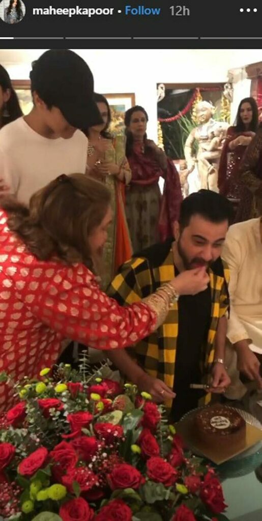 Sanjay Kapoor is a happy man as he celebrates his birthday and Karwa Chauth with family  