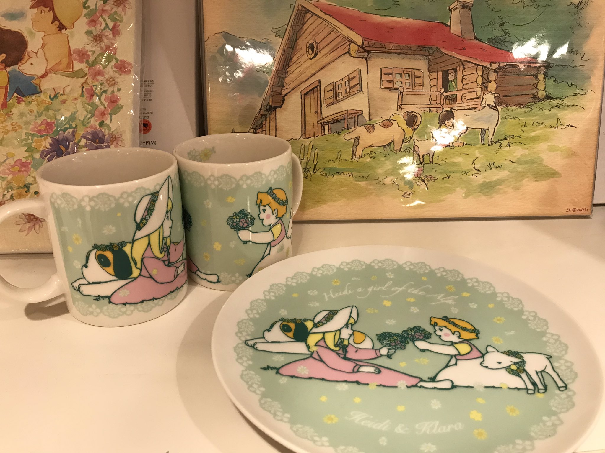 アルプスの少女ハイジ マグカップ 3点セット - メルカリ