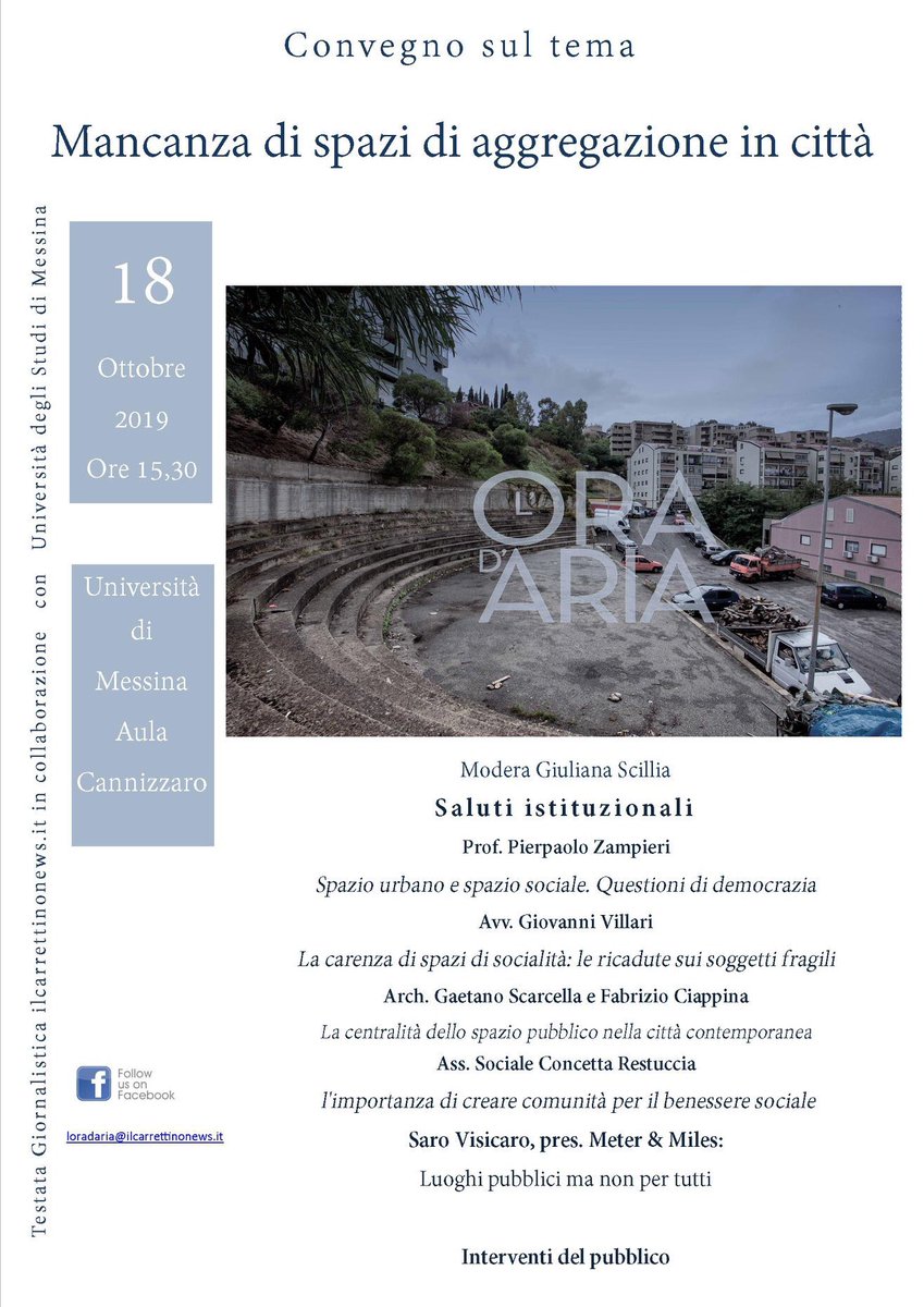 #dirittiumani
#fragilità
#spazi di aggregazione