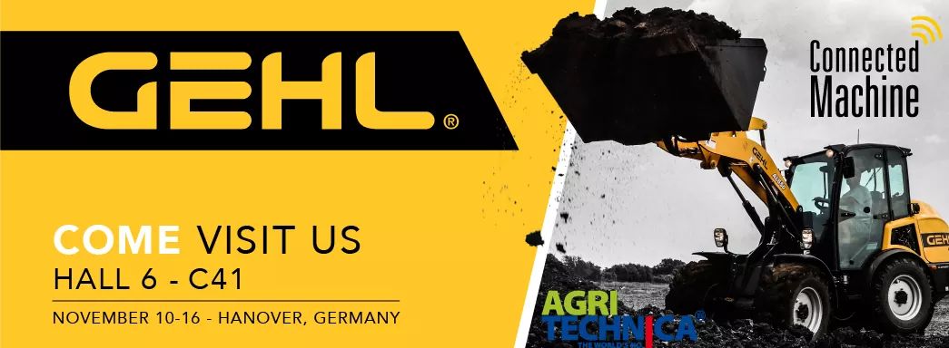 Come and see the #Gehl machines @Agritechnica