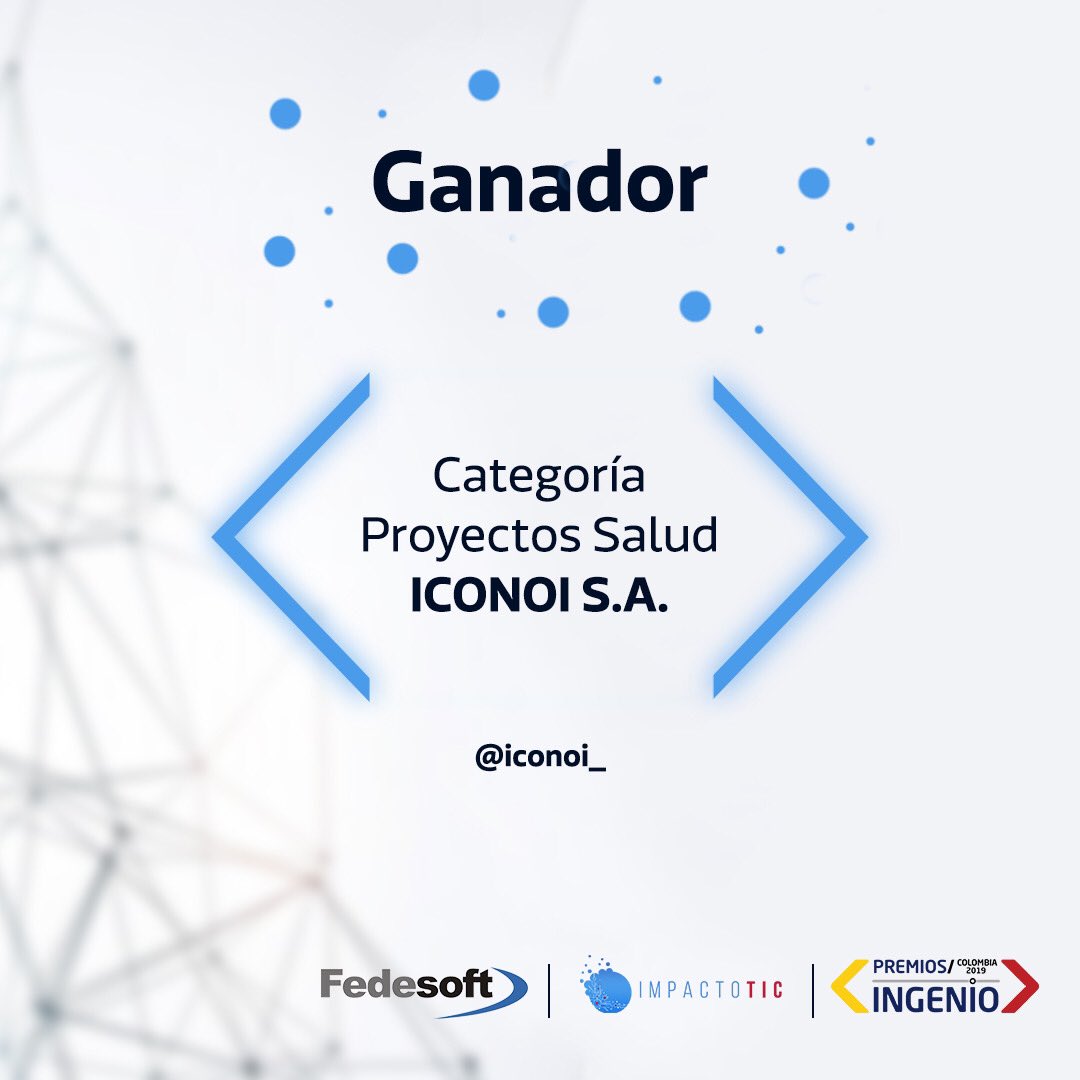 <a href="/MauricioJaramil/">Mauricio Jaramillo Marín</a> <a href="/Sandradefelipe/">Sandra Defelipe Díaz</a> <a href="/FedesoftCol/">Fedesoft Colombia</a> @prestrepoo <a href="/eshowco/">eShow Colombia</a> <a href="/ouali/">OUALI.COM</a> <a href="/webcongress/">#WebCongress</a> <a href="/naganicol/">Nathaly G</a> <a href="/MaritoPino/">MaritoPino</a> <a href="/PremiosINGENIO/">Premios INGENIO 2021</a> <a href="/finaktiva/">Finaktiva</a> <a href="/torrenegra/">Alexander Torrenegra</a> <a href="/maurotov/">Mauricio Tovar 🌴🍹</a> <a href="/iconoi_/">ICONOI S.A</a> <a href="/HolisticaSas/">HOLISTICA ORGANIZACIONAL SAS</a> <a href="/somosoftware/">Software Colombia</a> <a href="/Ministerio_TIC/">Ministerio TIC</a> <a href="/santiagopinzong/">Santiago Pinzón Galán 🇨🇴</a> <a href="/IsaCrisdeAvila/">Isabel de Avila</a> <a href="/CatyRengifo/">Catalina Rengifo B.</a> <a href="/sharktankcol/">Shark Tank Colombia</a> <a href="/elkingaravito/">Elkin Garavito</a> <a href="/guapacho/">james guapacho</a> <a href="/oscarsotof/">Oscar Soto F. 🇨🇴</a> <a href="/linamariatabord/">Lina Taborda G.</a> <a href="/Aldeamo/">Aldeamo</a> @WayraCo <a href="/nodrizza/">Nodrizza Network S.A</a> @pcon <a href="/CamiloMontes/">Camilo Montes Pineda</a> <a href="/ANDI_Colombia/">ANDI</a> <a href="/cenisoft/">Cenisoft - Centro de Innovación para Industria TI</a> <a href="/spugolo/">Sandra Pureza Gómez</a> Con su proyecto ‘Divigila’ la ganadora en la categoría de Salud es <a href="/iconoi_/">ICONOI S.A</a> 👏👏👏 #INGENIO2019 #LaClaveEsElSoftware 🇨🇴💻