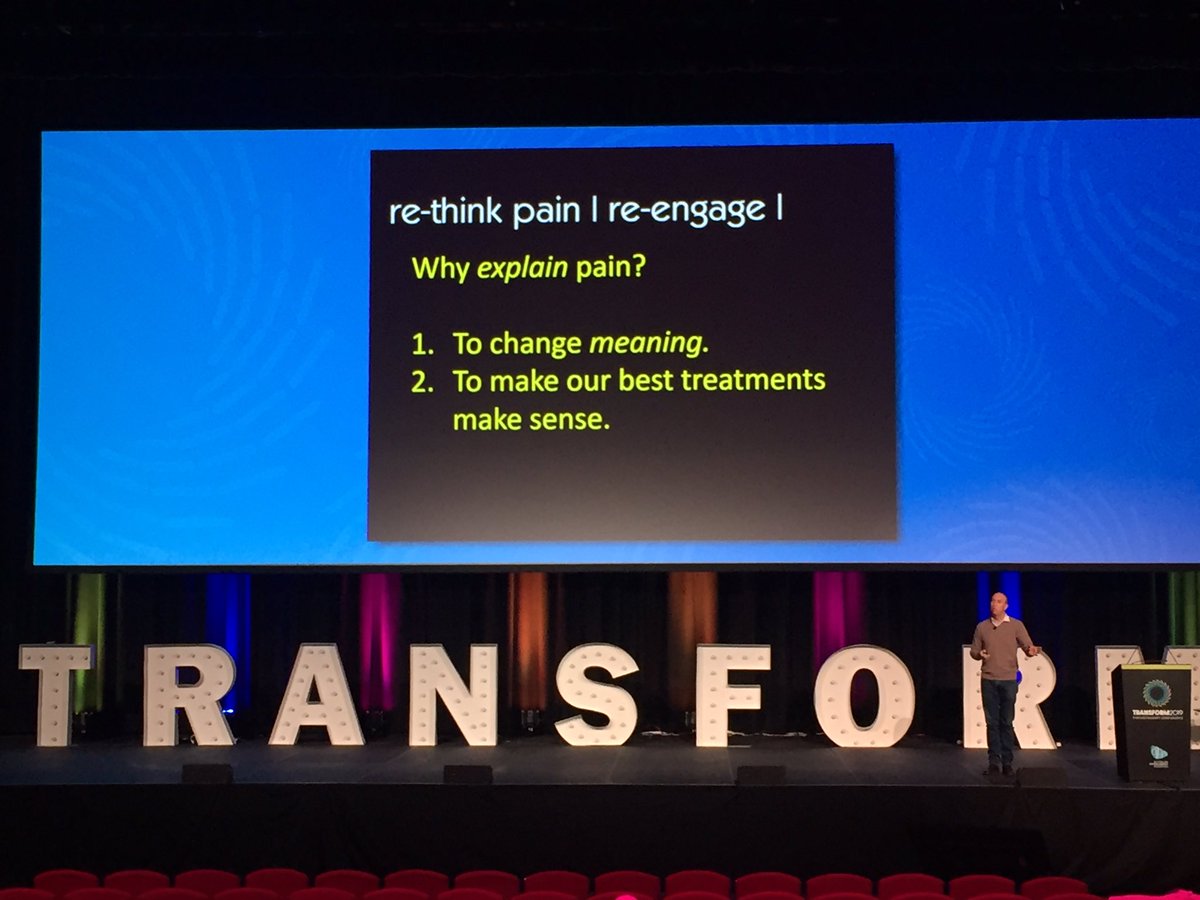 Another great talk at Transform conference. A couple of thoughts from Lorimer - Be a great observer &amp; we need to be better educators. #APATransform