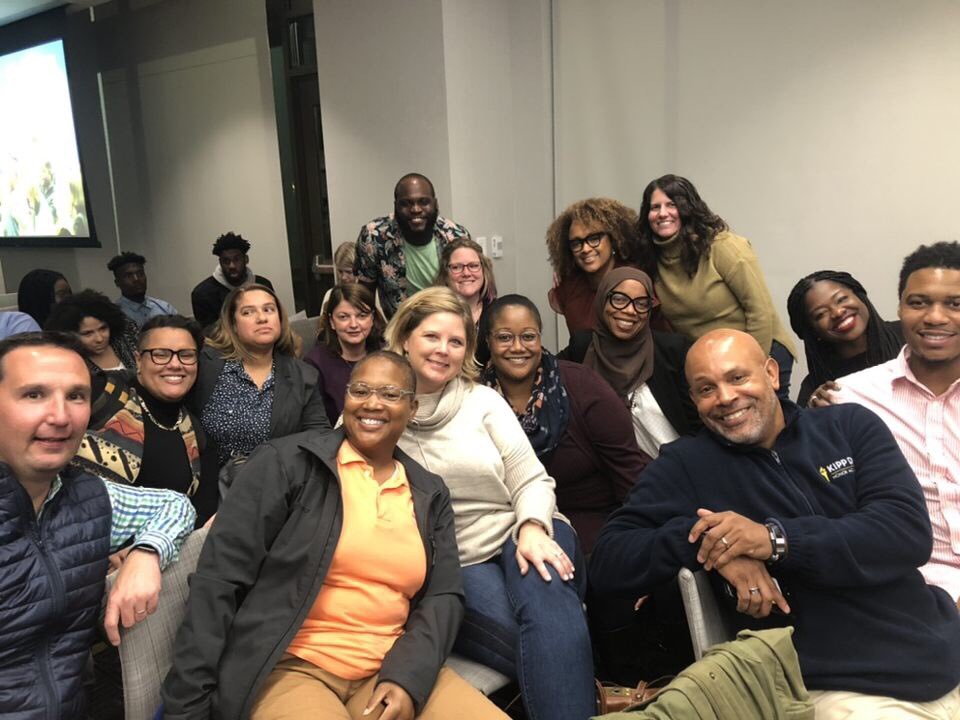 A special night tonight with <a href="/angela_rye/">a. rye</a> and <a href="/Bakari_Sellers/">Bakari Sellers</a> as part of the inaugural EdD cohort residency at <a href="/AmericanU/">American University</a> School of Ed. #grateful #edleadership #backtoschool