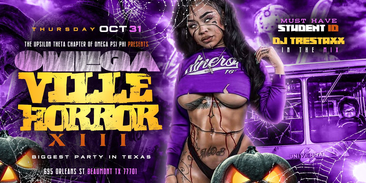Biggo_53's tweet photo. THE YARD RUNNERS DOING WHAT THEY’RE SUPPOSED TO DO 😈 The madness is about to commence‼️We’re shutting everything down with this one, #OmegaWeek2019 and the biggest Halloween party in Texas #OVHXIII‼️@Lamar_Omegas https://t.co/Iq03AtjlbD