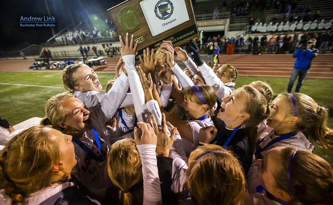 alinkphoto's tweet photo. https://t.co/JOF2KZWuTx <- PHOTOS: @soccerLHSgirls beats @cotterschools 1-0 in the Section 1A championship match in Winona. https://t.co/wVUzuxJGZw