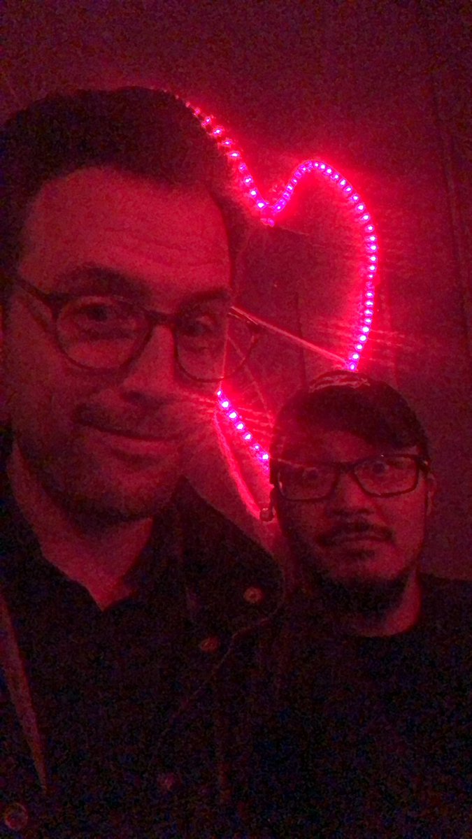 washedupemo's tweet photo. It definitely looks like two dads are DJing.... 🤷🏻‍♂️ #EmoNightNYC https://t.co/ZO6NB8o31Y