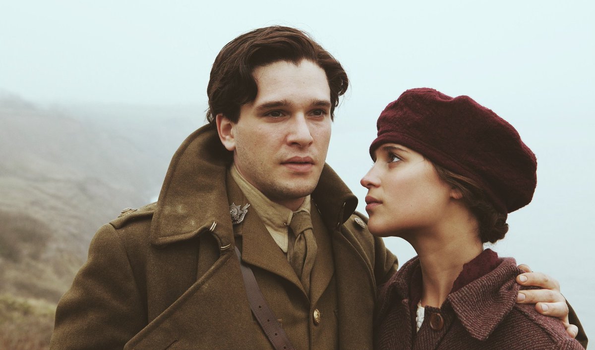 BestofKitH's tweet photo. 🎥 Kit Harington as Roland Leighton and Alicia Vikander as Vera Brittain in 2014 British drama film 'Testament of Youth' https://t.co/wXJbSihdMF