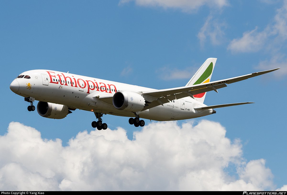 El 17/10, el vuelo de Ethiopian Airlines (ET 506) llevó en la ruta Addis Ababa (ADD/HAAB) 🇪🇹 - Buenos Aires (EZE/SAEZ) 🇦🇷, vía San Pablo (GRU/SBGR) 🇧🇷, 267 PAX en un B787-8 Dreamliner (ET-ARE). Ocupación: 98,9%. Configuración: C24Y246. Tiempo total de vuelo: 15 horas y 38 minutos