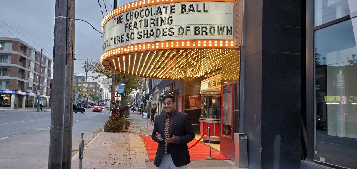 Randycity's tweet photo. Super excited to be at the @Eglinton_Grand as guest host the big Toronto Chocolate Ball . https://t.co/gl0pR6GKRQ