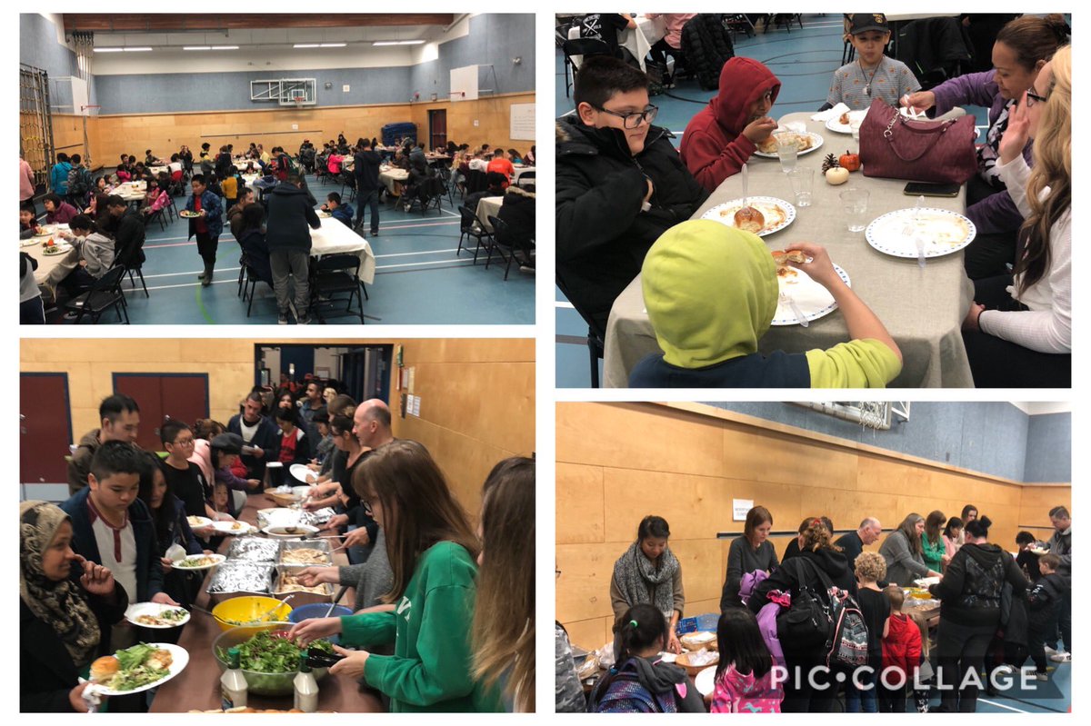 At Bridgeview we are thankful for our amazing students and their families. Thank you for coming out to our Thankful Dinner! And a big shout out to our incredible staff for shopping, cooking, prepping, serving, and cleaning up after this yummy turkey dinner!
