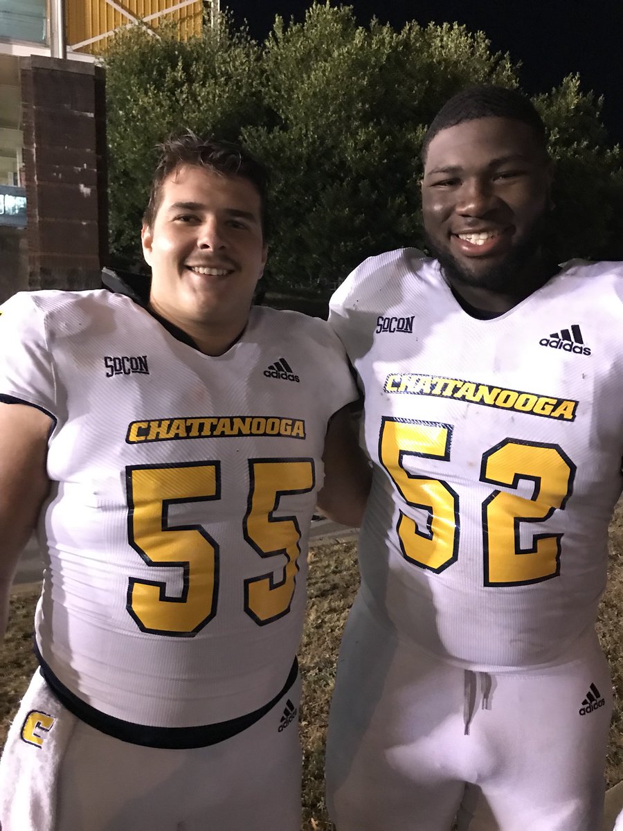 robertmiskelley's tweet photo. Oh yeah! With 2 mins to go these 2 plus 56 69 &amp; 74 said “follow us” put their foot in the ground and imposed their will = MOCS WIN! STAY PHYSICAL MEN IT WORKS!! @KyleMiskelley @GoMocsFB https://t.co/MlQitbHMfU