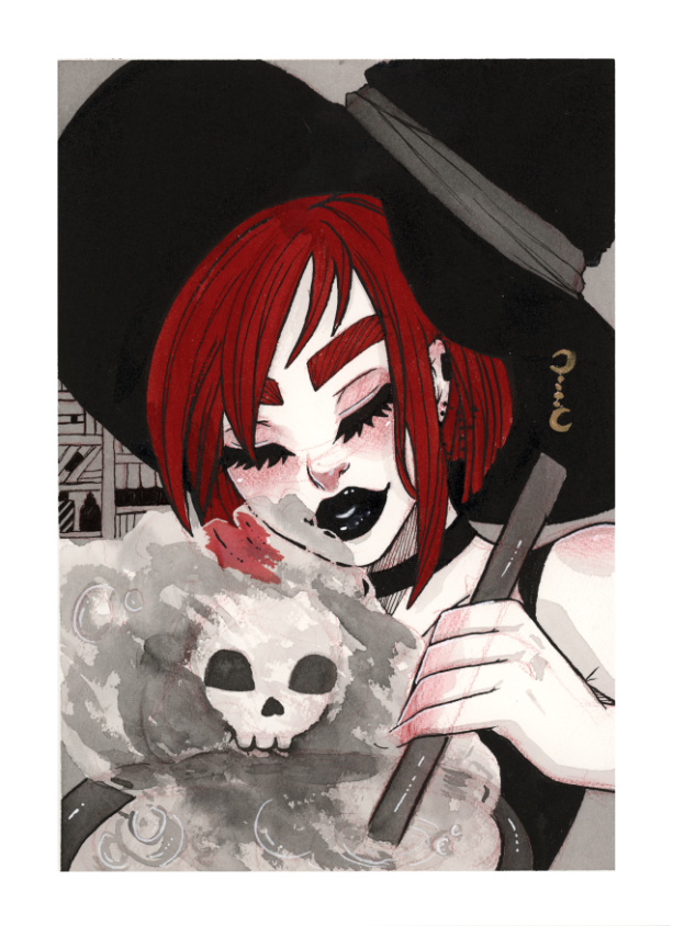 TwistedFaeArt's tweet photo. Day 16: Poison
#inktober #inktober2019 #inktoberday16 https://t.co/9e29LEiQ0K