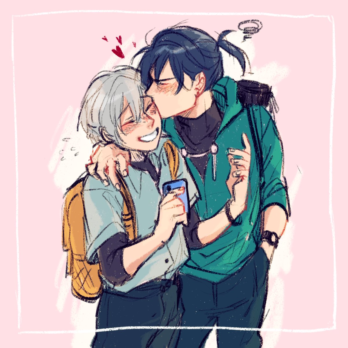 meintaikoo's tweet photo. modern AU ashelix https://t.co/vtHxmDQ7KQ