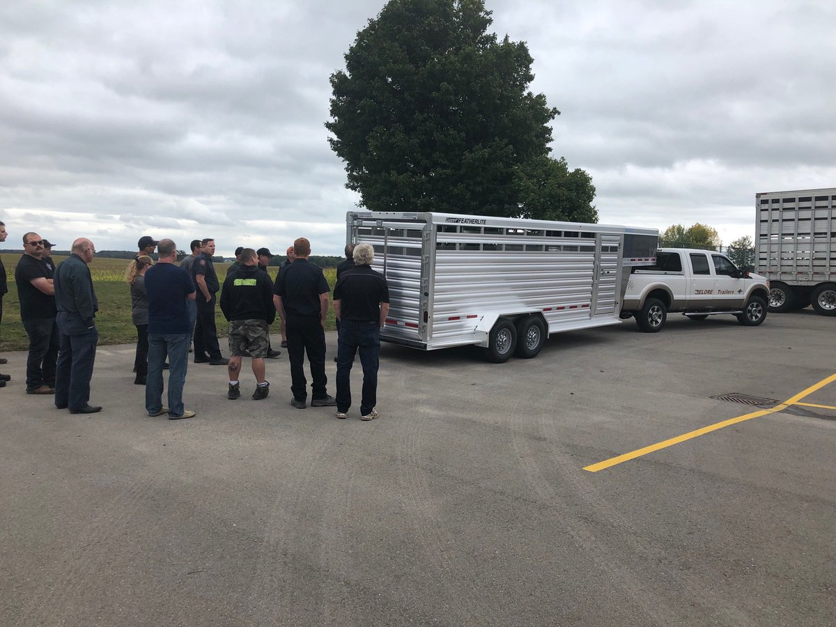 SWOXfire's tweet image. @SWOXfire recently hosted animal transportation training. There was lots of great useful information. In order to protect our farm animals we must train and prepare for anything.Special thanks to Belore Trailers, Prouse transport and Richmar Farms. Also thanks to @BruceKelly52