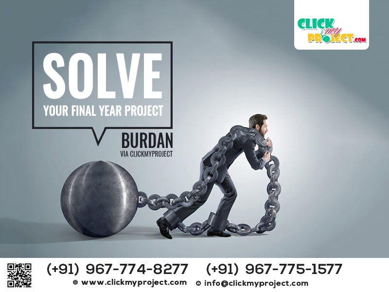 ClickMyProject's tweet image. All Domain Projects are available at ClickMyProject...
Visit clickmyproject.com to buy Final Year Projects...
#clickmyproject #finalyearstudents #projectswithsourcecode #finalyearprojects #onlineprojects #buyprojects #projectsonalldomains