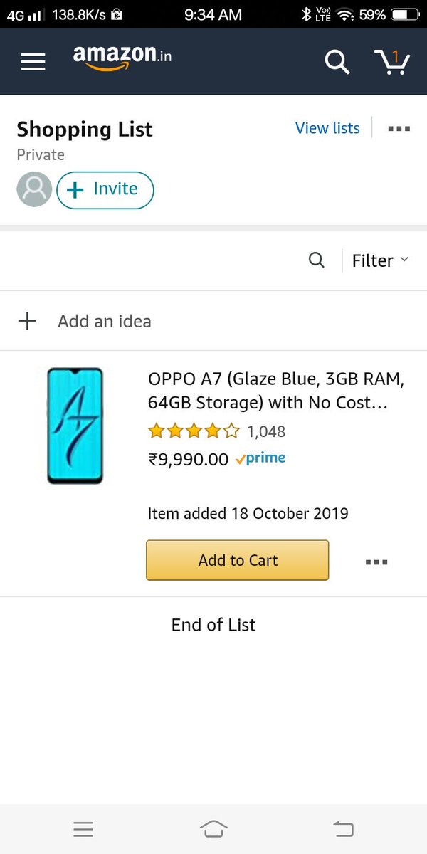 Deepans59706214's tweet photo. @amazonIN My Wishlist Is OPPO A7 📲

#BudgetFreeAmazon #AmazonGreatIndianFestival 
@amazonIN 
Tagging
@lakshay1692 @blessedkamal @JayshreeMalhot6 @SushmaSonu333 @SumanAr30496498 @PritiNivoriya https://t.co/GEEBR7Endp