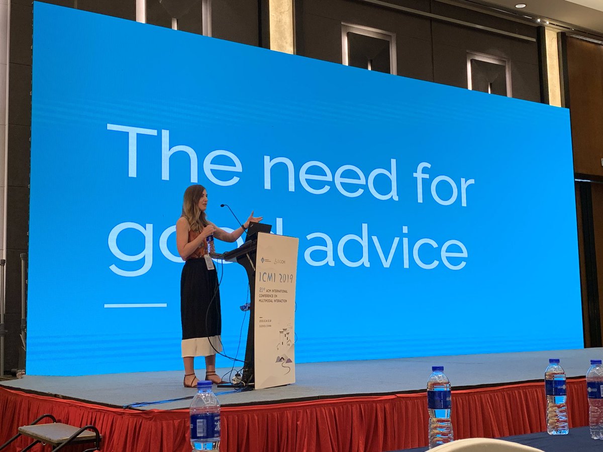 nicoleandelic's tweet photo. I had a great time presenting our research on emotional differences between face to face and telephone debt advice, now available to download from the ICMI website! #icmi2019 https://t.co/UbQcqfLets