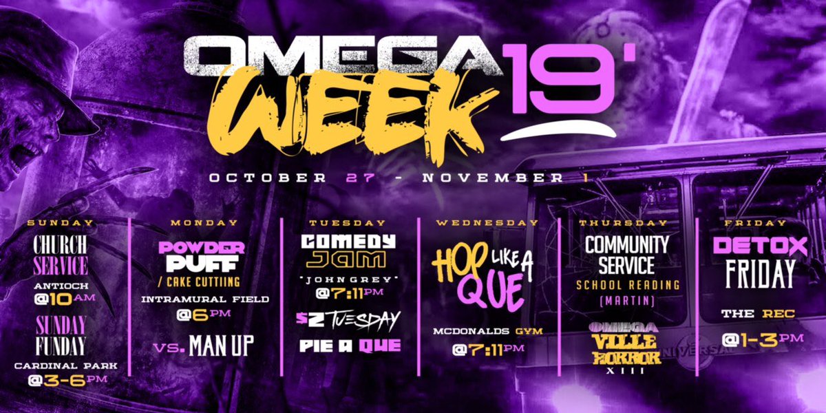 RASHADVERDE's tweet photo. THE YARD RUNNERS DOING WHAT THEY’RE SUPPOSED TO DO 😈 The madness is about to commence‼️We’re shutting everything down with this one, #OmegaWeek2019 and the biggest Halloween party in Texas #OVHXIII‼️ https://t.co/BzKzgyr7Dv