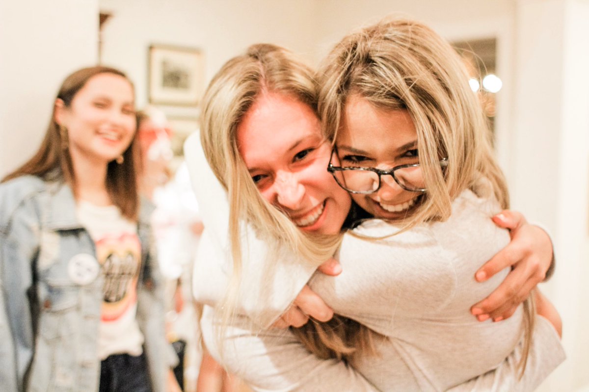 All smiles at Alpha Upsilon tonight!! #biglittle #kdbcia