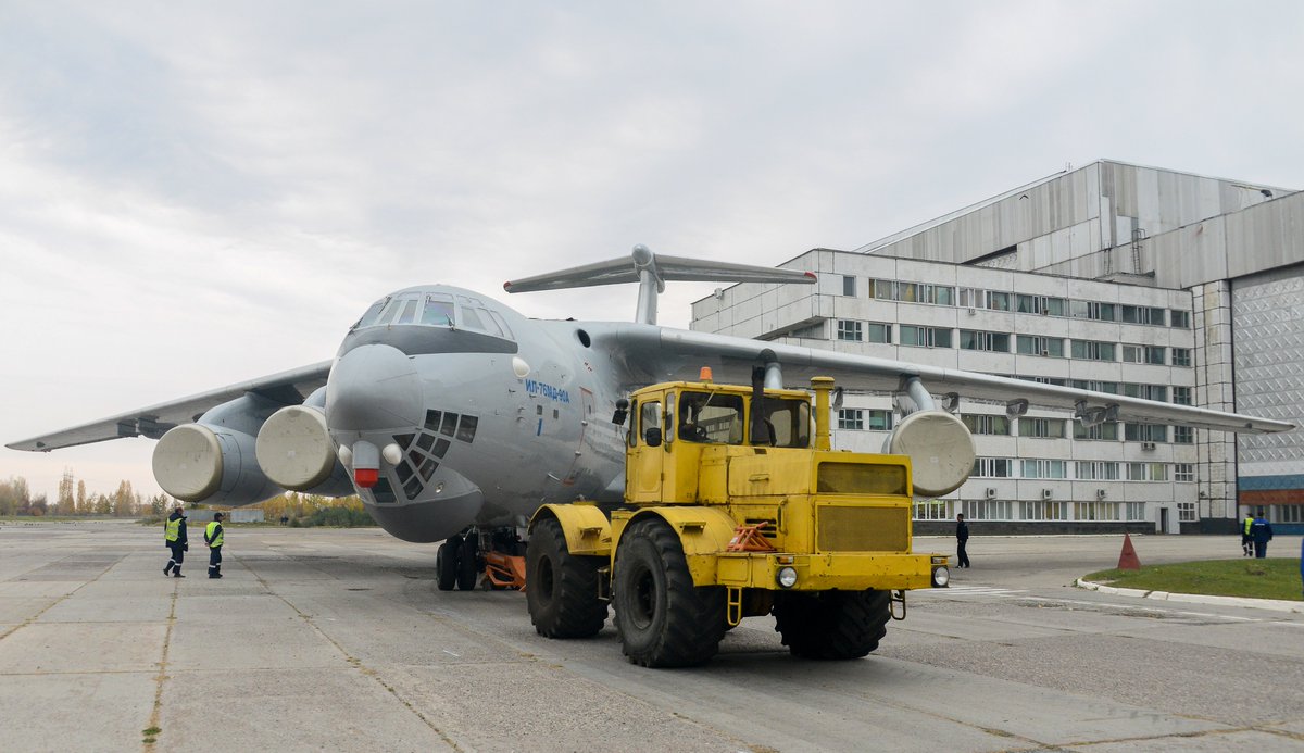 Летный образец Ил-76МД-90А, произведенный в АО «Авиастар-СП»,  продолжит  Государственные совместные испытания aviastar-sp.ru/press_center/c…
