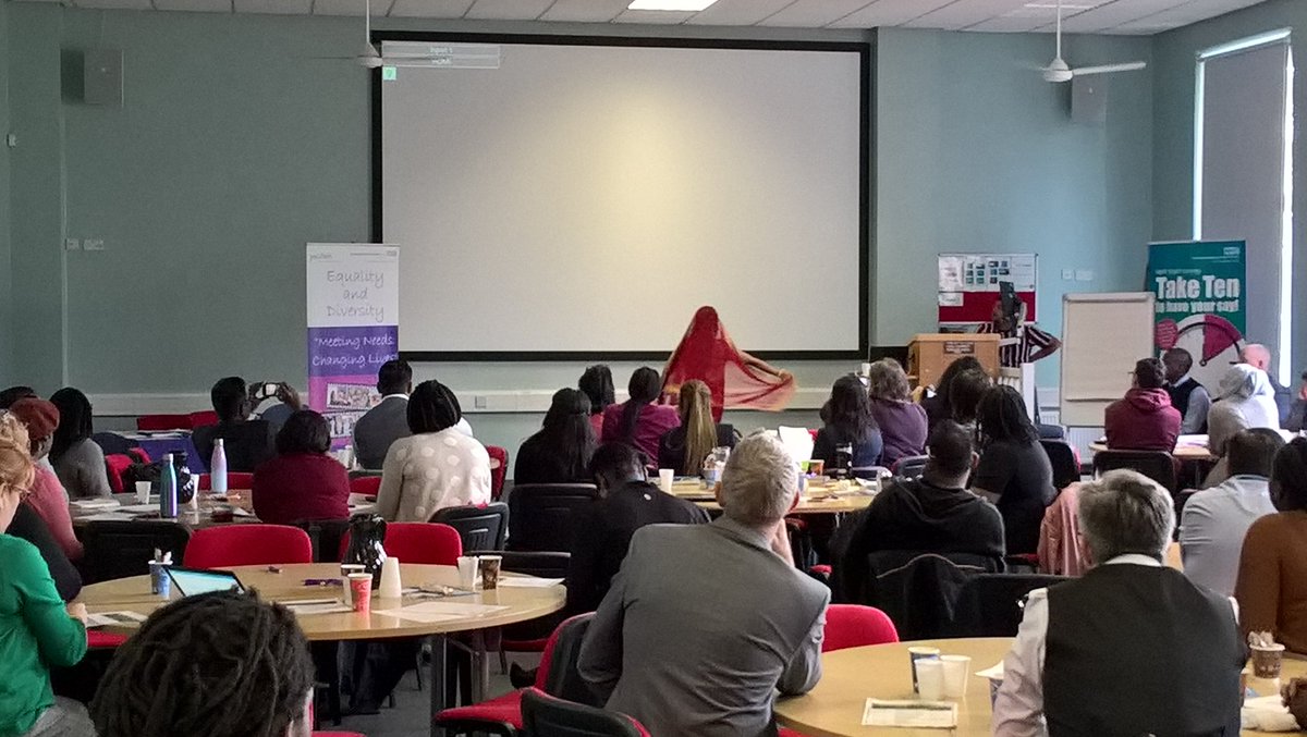 Penny Keith (@pennykeith22) on Twitter photo Black History Month conference at Notts healthcare <a href="/NottsHealthcare/">Nottinghamshire Healthcare</a>
Coumar sharing his inspirational journey and beautiful dancing from Sneha from the Taal Dance Academy Black History Month conference at Notts healthcare <a href="/NottsHealthcare/">Nottinghamshire Healthcare</a>
Coumar sharing his inspirational journey and beautiful dancing from Sneha from the Taal Dance Academy