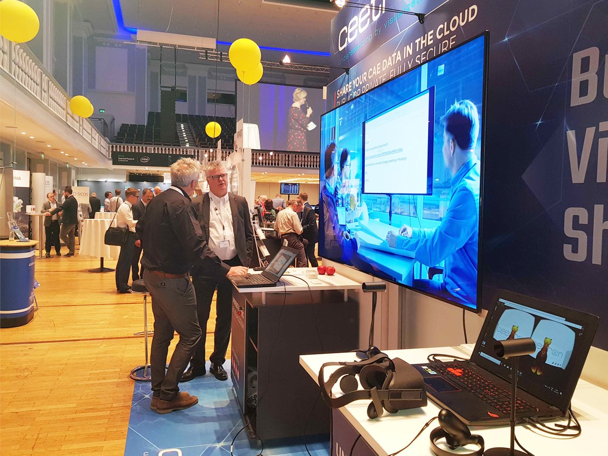 🌍 Back from @cadfem_de @ANSYS Simulation Conference

2 days, 800 attendees, 38 exhibitors… What a pleasure to be part of this 37th #SimulationConference!

💻 We had a booth to demo our new #technologies for creating #CAE private #clouds and our new solution for #CollaborativeVR