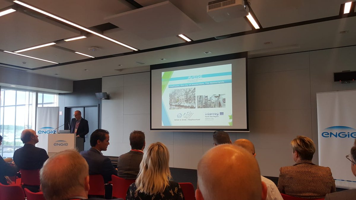 BecquerelForPV's tweet image. Amsterdam paving the way #vehicle2grid 🚗  A case study by Philippe Vangeel from @AVERE_EU #BSD2019