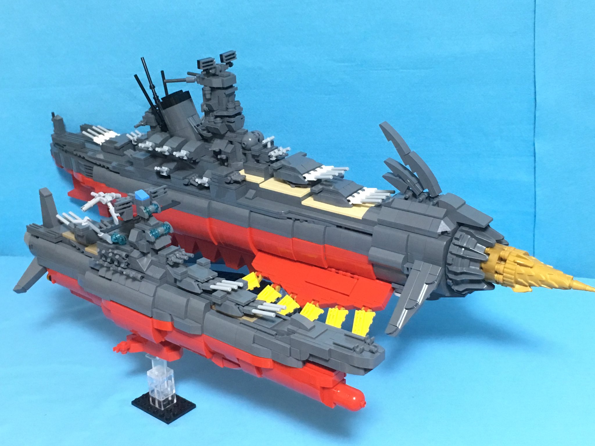 ⭐️レア⭐️宇宙戦艦ヤマト(A.Bセット)&戦艦大和 MIZUKl على X: 