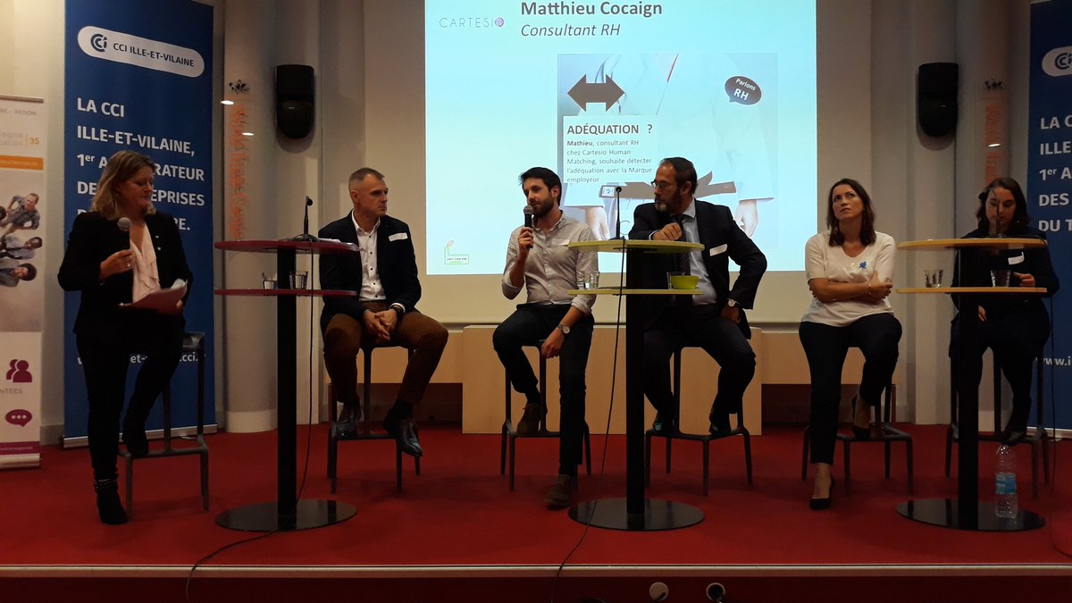 CabinetCARTESI0's tweet photo. #HumanMatching et #MarqueEmployeur : deux sujets indissociables et mis à l'honneur par Mathieu lors de la conférence d'hier!
Merci aux organisateurs, aux associations étudiantes et au @Club_CBC35 pour cette soirée "Marquante"! https://t.co/JGNnhPdIzT
