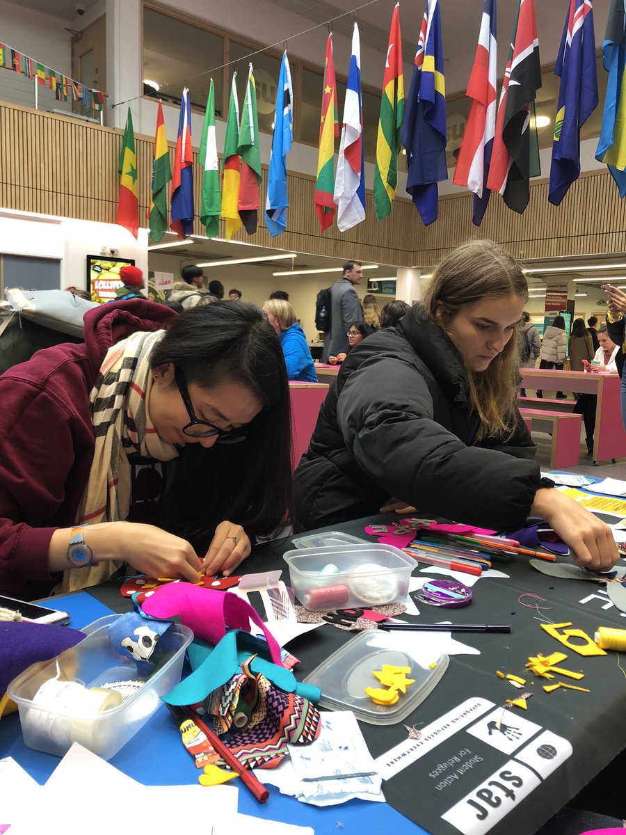 StarUea's tweet photo. UEA’s first STAR event with the Butterfly Effect Project to send to those migrants that are in indefinite detention! Thank you to everyone who took part in sending hope and love! #star #uea https://t.co/6VSEWSHuHd