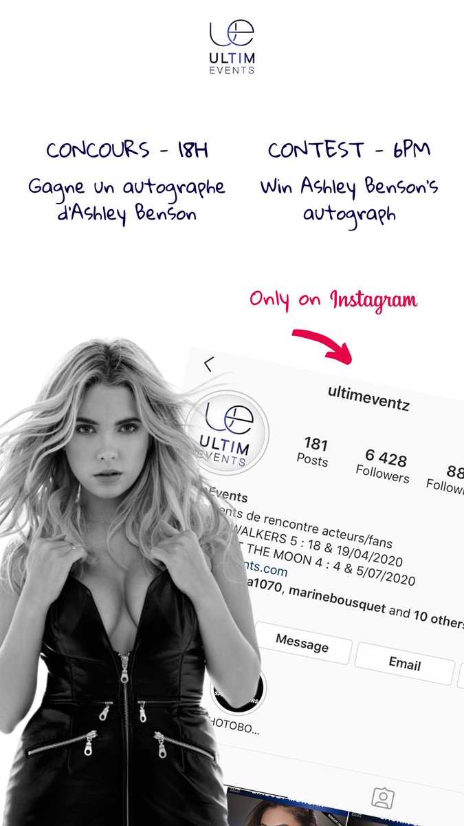 ultimeventz's tweet image. #PLLfans See you on Instagram at 6pm to enter the contest ❤️