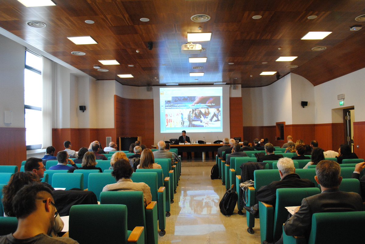 Restart_40's tweet photo. The final meeting an the final conference of RESTART 4.0 project took place in Padova, Italy🇮🇹. 
What a journey!🤩
Discover more in our project's website: https://t.co/jjuougS6Lv
#restart #eu #project #digital #meeting #conference #industry https://t.co/UJomxGJa0B