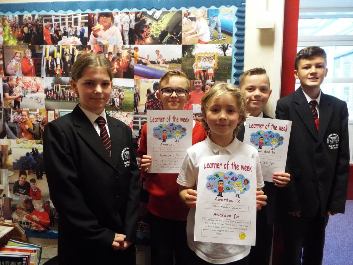 HightownJIN's tweet photo. Well done to all of this weeks award winners #BTHW #Learneroftheweek #teamhightown #strongenoughtoshine https://t.co/3Jkm3CB6qe