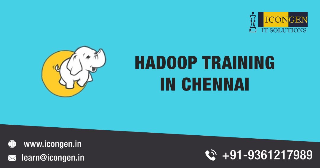 icongenit's tweet image. Learn Hadoop Training in Chennai at Icongen.in– No 1 Big Data Hadoop Training Institute in Chennai.
#BigDataHadoop #HDFSArchitecture #MapReduce #Hive #Pig #Sqoop #Flume #Ooozie #Icongen