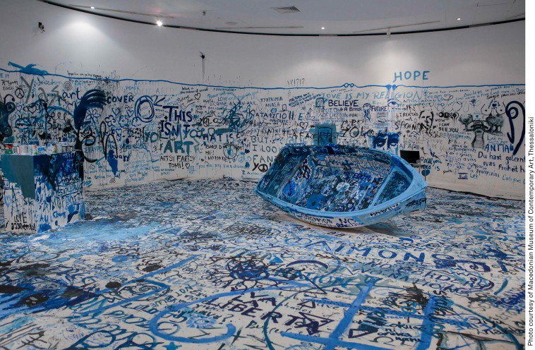 Yoko Ono's participatory art work 