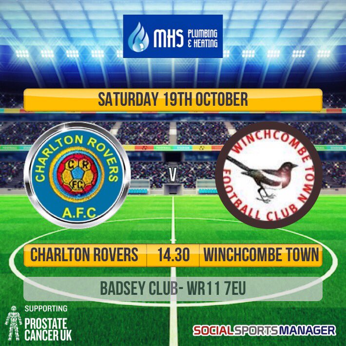 CHARLTONROVERS's tweet image. We welcome @winchcombetown to @BadseyRec in the @GlosFA Senior Amateur Cup. Bar will be open and food for players and officials available after.