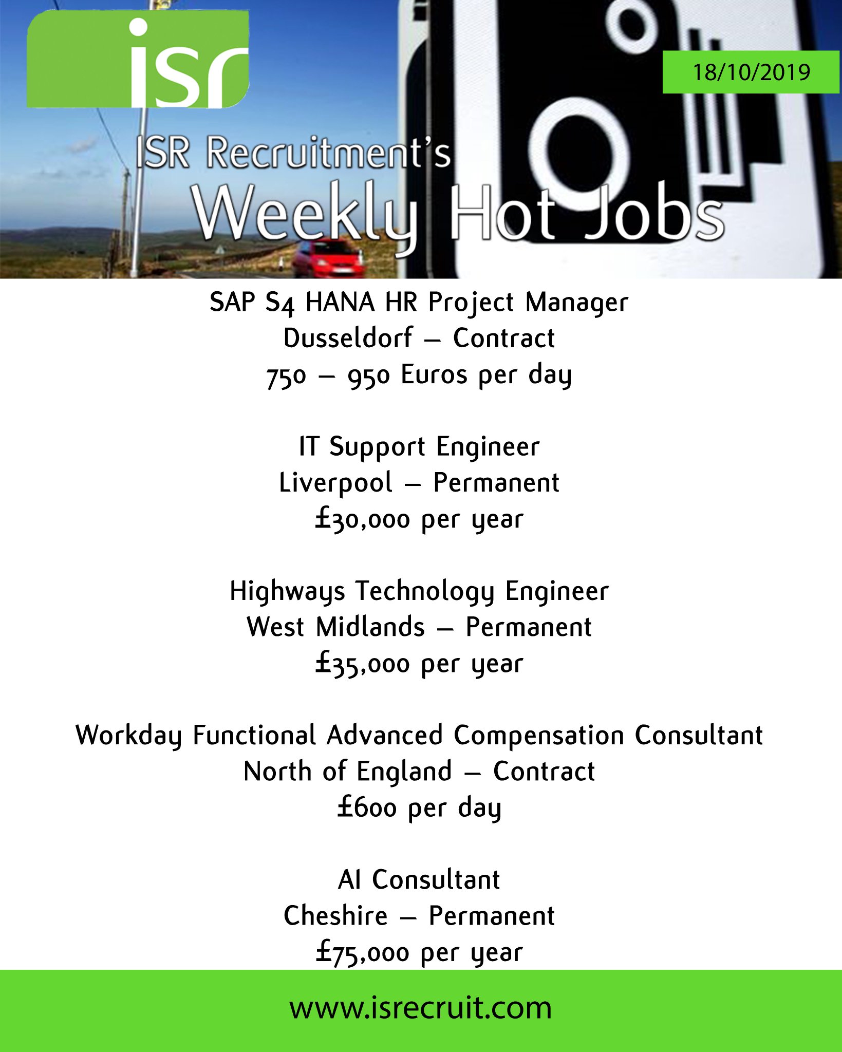 Isr Recruitment Hot Jobs Hotjobs Jobs Itjobs Recruiting Apply