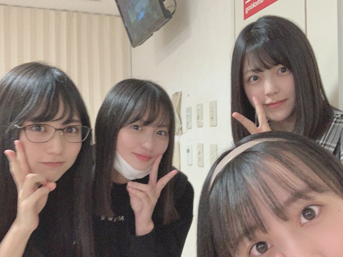 かっきー！眼鏡も似合うねっ！ #賀喜遥香