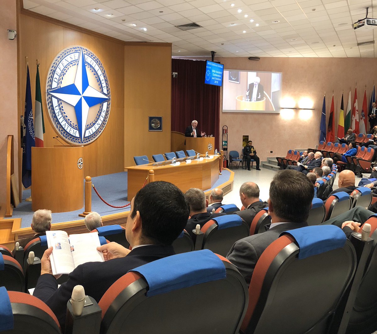 Always good to be back to NATO Defense College - graduated 17 years ago but still feel home there. 😊 <a href="/NATO_DefCollege/">NATO Defense College</a>