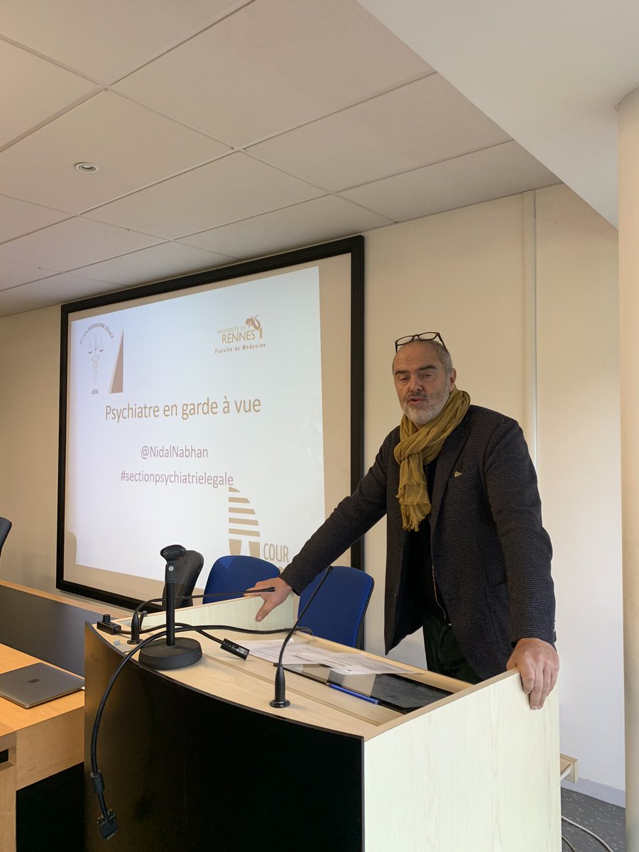 Professeur pierre thomas préside et accueille la journee de psychiatrie légale de #afpbn #sectionpsychiatrielegale  au CHU de fontan orateurs <a href="/NidalNabhan/">Nidal Nabhan Abou</a> @LacambreMathieu <a href="/laurent_layet/">layet laurent</a> <a href="/Arbuschrist/">Arbus Christophe</a> @AMoncany  MERCI <a href="/pierrethomasqsd/">Thomas</a>