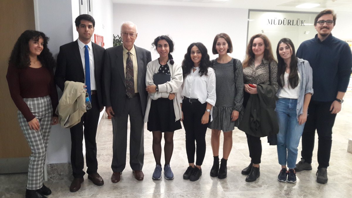 16 Ekim Çarşamba günü AB ve BREXIT SÜRECİ'ni değerlendirmek üzere T.C. Emekli Trablus, Paris, AB ve OECD Büyükelçisi Sn. Uluç Özülker ile üniversitemizde biraraya geldik.