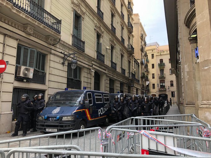 police barcelone