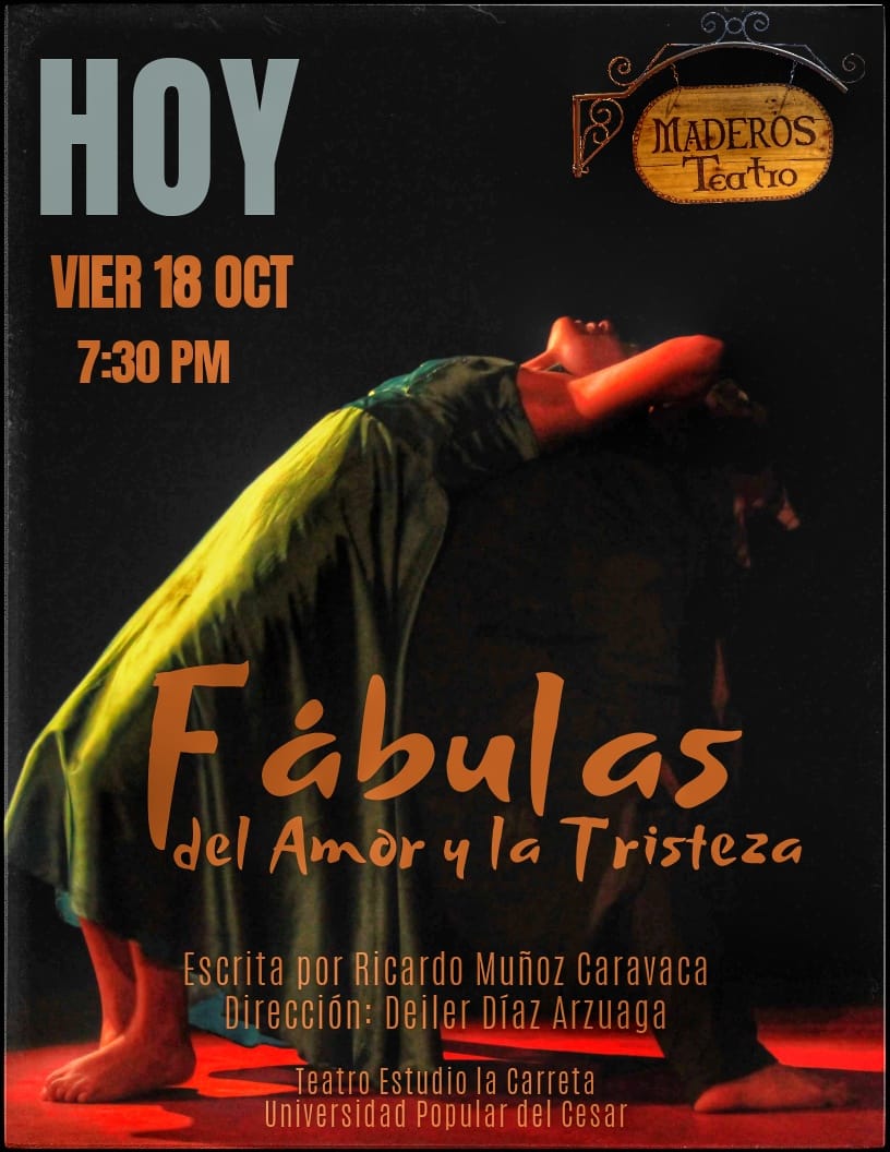 maderosteatro's tweet photo. Una obra que representará al caribe en el próximo Festival Nacional De Teatro Universitario @El_Pilon @mincultura @P_Cultural @RadNalCesar @danielramireztv @RPTNoticias @luiferospino @TatianaOrozcoMa @LiliVanegasR @BARPALENKE @tlonbar2014 @laplacitaclub @Laporterestrepo https://t.co/WixLyDVDNF