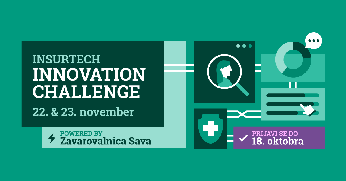 StartupSlovenia's tweet photo. [PRILOŽNOST] Iščeš priložnost za partnerstvo s korporacijo, kot je @ZavSava❓
Prijavi se na Insurtech Innovation Challenge, Zavarovalnica Sava tvojemu podjetju namreč ponuja priložnost za partnerstvo in do 25.000 EUR denarja za POC* 👍🏻🚀
👉👉https://t.co/b25k67KeS6
#insurtech https://t.co/7zsgAaOWM3