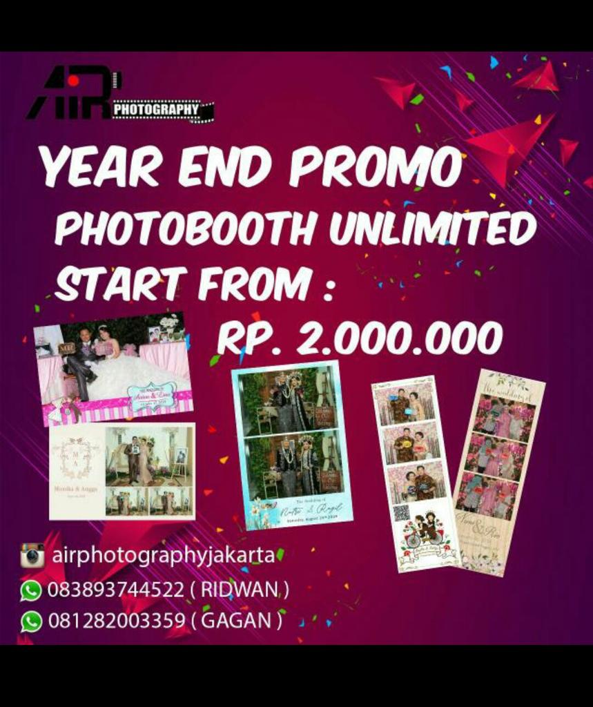 Yg lg cari jasa photobooth atau dokumentasi bisa di cek ya ... #JumatBerkah