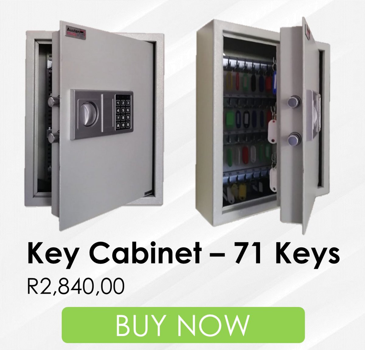 Get the Key Cabinet - 71 Keys For Only R2,840.00 !
mutual.co.za/product/key-ca…