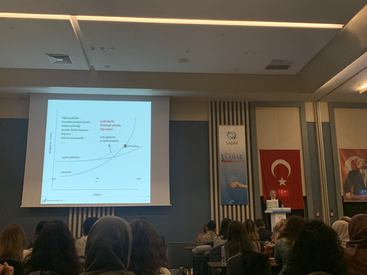 YÖKAK başkanı <a href="/muzaffer_elmas/">Muzaffer Elmas</a> yükseköğretimde kalite değerlendirme ve önemini anlatıyor @SKongresi <a href="/HusnaKacar/">Hüsna Kaya Kaçar</a>